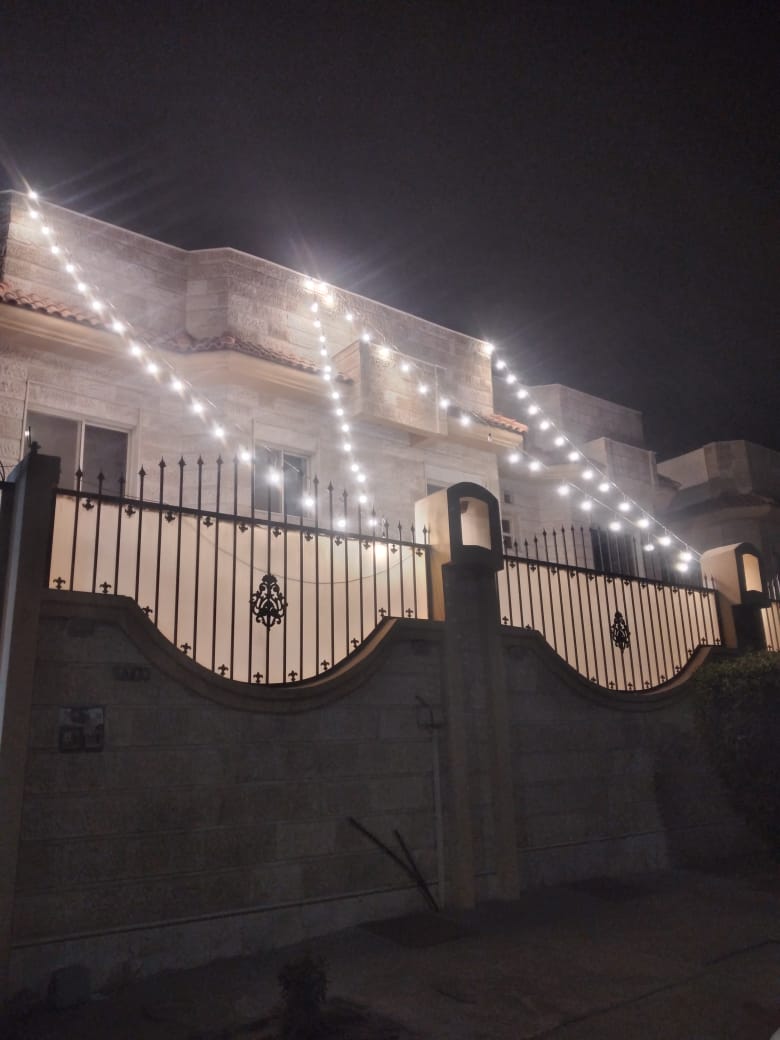 إضاءات حفلات وأعراس احترافية بالشرقية